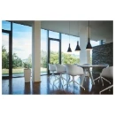 SLV Phelia E27 Hanglamp 23W 420x280mm zwart IP20 133320