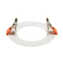 SLV Numinos S inbouwframe armatuur rond wit 120x120x150mm Ø120mm Staal 1006140