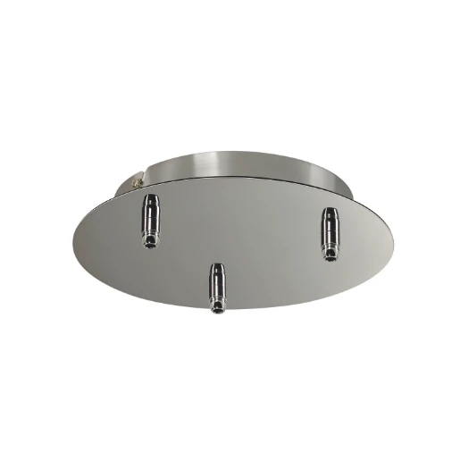 SLV Fitu Plafondrozet Armatuuraansluitadapter 3x2.5mm² chroom 132615