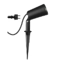 SLV Prikspot Grondpen aluminium zwart IP65 1007146