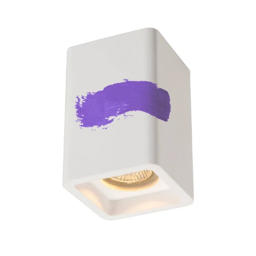 SLV Plastra GU10 armatuur cl-1 90x90mm wit 148004