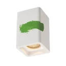 SLV Plastra GU10 armatuur cl-1 90x90mm wit 148004