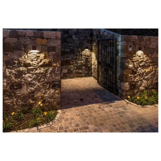 SLV Quad LED buitenarmatuur 3000K 80lm 64x87mm >80° - antraciet 232465