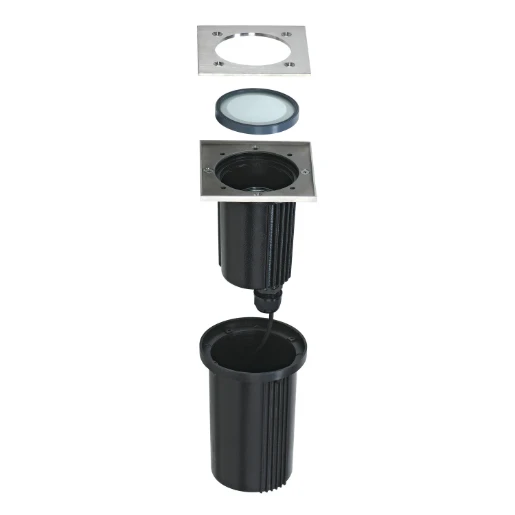 SLV Dasar Bodeminbouwarmatuur LED uitwisselbaar 35W 228434