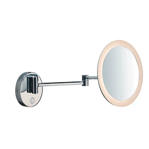 SLV Maganda LED badkamerarmatuur spiegelarmatuur 2700K 45.4lm 280x216mm Ø216mm chroom 1004971