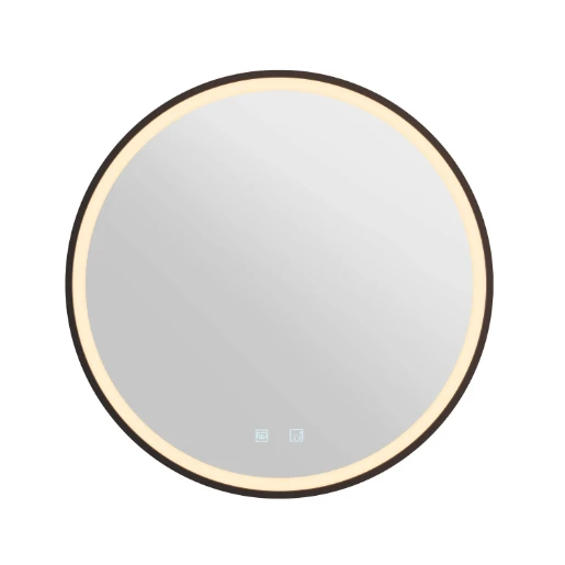 SLV Trukko 60 LED badkamerarmatuur badkamerspiegel 3000K 730lm 610x610mm Ø610mm chroom 1007201