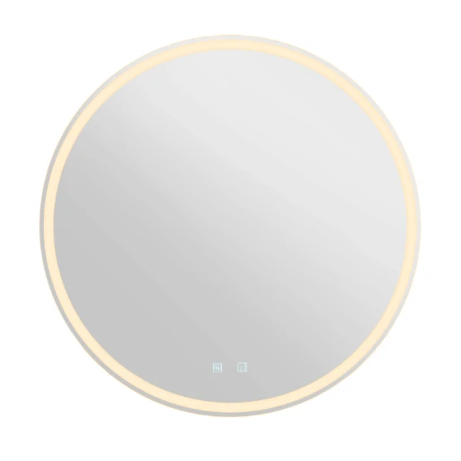 SLV Trukko 80 LED badkamerarmatuur badkamerspiegel 3000K 1100lm 790x790mm Ø790mm chroom 1007200