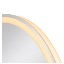 SLV Trukko 80 LED badkamerarmatuur badkamerspiegel 3000K 1100lm 790x790mm Ø790mm chroom 1007200