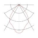 SLV Phelia E27 Hanglamp 23W 420x280mm zwart IP20 133320