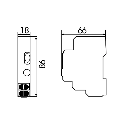 B.E.G. TS trappenhuisautomaat 207 - 253V 10AC 3- en 4-draads schakeling 50Hz 92655