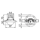 B.E.G. bewegingsschakelaar pd4 presentiemelder AC wit IP20 92585