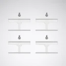 Trilux Afscherming 45x26x6mm 6818500