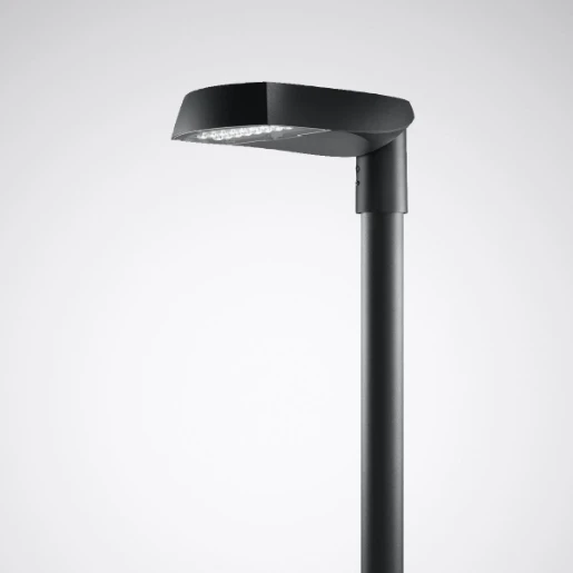 Trilux Cuvia Armatuur straatverlichting AB2L 740 Wandconsole LED 2400lm 4000K 19W 417x309mm IP66 IK09 antraciet 6597840