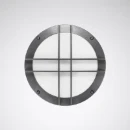 Trilux Skeo Circ Armatuurafdekking + beschermrooster 265x265x75mm Ø265mm 7159800