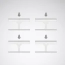 Trilux Afscherming 45x26x6mm 6818500