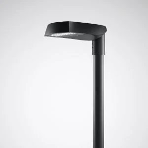 Trilux Cuvia Armatuur straatverlichting AB2L 740 Wandconsole LED 2400lm 4000K 19W 417x309mm IP66 IK09 antraciet 6597840