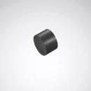 Trilux Tugra Koppeling/verbinder recht accessoire armatuur zlk pc 05 44x75x75mm Ø75mm Zwart 8102000