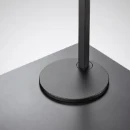 Trilux Cultega Voetplaat 12mm Ø190mm Zwart 7855800