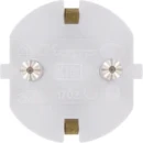 Kopp Stekker kunststof ra klap wit z.ean