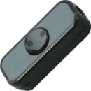 Kopp snoerschakelaar kabel (plat en rond) 2-polig 250V zwart 193605002