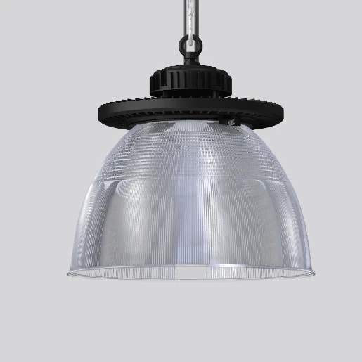 RZB Industrial Hall LED klokarmatuur 850 5000K 28800lm DALI zwart 252W 41-80° - Breedstralend IP65 921497.003.2.76