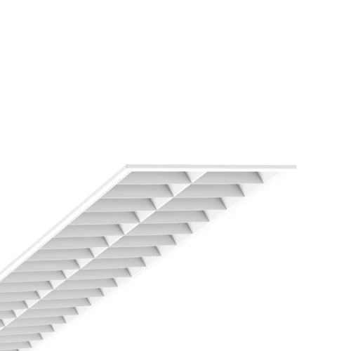 Regiolux THLE LED inbouw sporthalarmatuur 840 4000K 9700lm 1548x312mm Ø0mm 41-80° Steekklem wit 78120024100