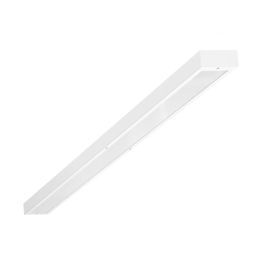 Regiolux Ballea LED Sporthalarmatuur 4000K 10600lm 1563x200mm DALI-2 DALI 21-40° Steekklem wit 67428026690