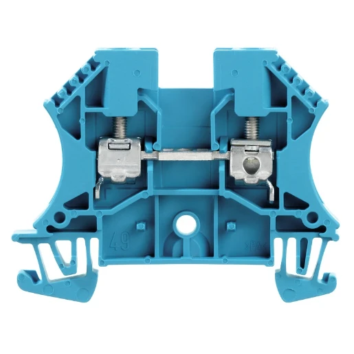 Weidmuller W-serie Verbindingsrijgklem 0,5-6mm² eendr. 1,5-6mm² meerdr. Blauw