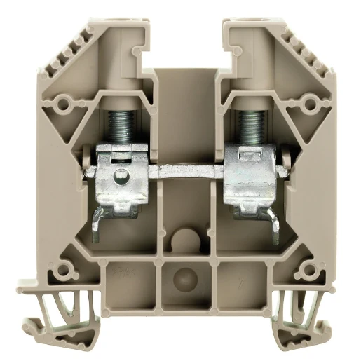 Weidmuller W-serie Verbindingsrijgklem 1,5-16mm² eendr. 1,5-25mm² meerdr. Beige