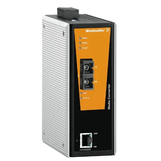 Weidmuller MEDIA CONVERTER FAST ETHERNET NUMBER OF PORTS: 1X RJ45 1 * SC SINGL