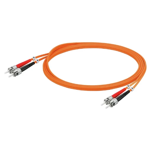 Weidmuller (assembled) fibre-optic data cable zipcord st ip 20 st ip 20 lszh
