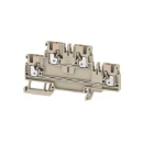 Weidmuller A-Serie Verbindingsrijgklem 0,5-2,5mm² eendr. 0,5-2,5mm² meerdr. Beige