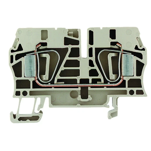 Weidmuller Verbindingsrijgklem 0,5-10mm² eendr. 0,5-10mm² meerdr. Beige