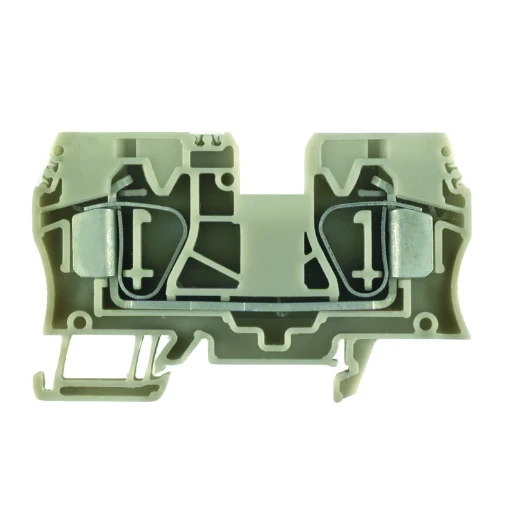 Weidmuller Verbindingsrijgklem 1,5mm² eendr. 1,5-16mm² meerdr. Beige