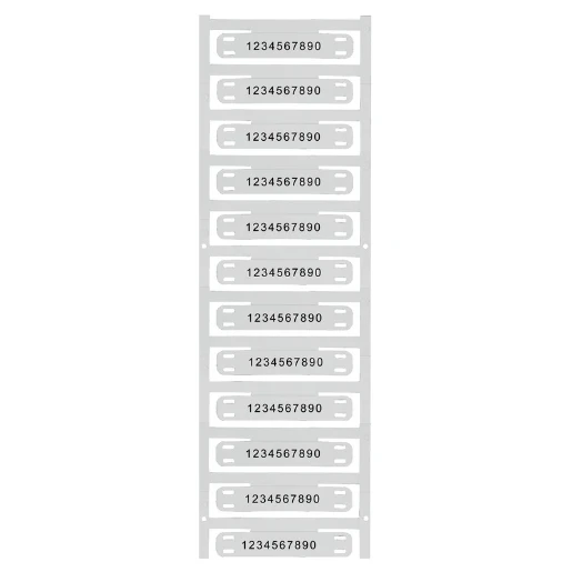 Weidmuller SlimFix adercodering Kaartenvorm 16-500mm