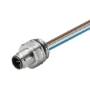 Weidmuller ROUND PLUG ,BUILT-IN (WITH CABLE) PIN M12 NO.OF POLES: 5 .5 M CA