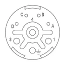 Weidmuller CONTACT INSERT (CIRCULAR CONNECTOR) INSERT SOCKET CRIMP CONNECTION