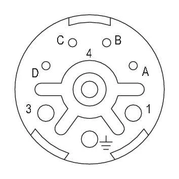 Weidmuller CONTACT INSERT (CIRCULAR CONNECTOR) INSERT SOCKET CRIMP CONNECTION