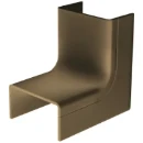 Canalit CS25 binnenbocht met bodemstuk 25x13mm 90° bruin RAL 8028 933011