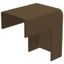 Canalit CS25 buitenbocht met bodemstuk 25x13mm bruin RAL 8028 933021