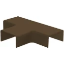 Canalit CS25 t-stuk met bodemstuk leidingkanaal bruin RAL 8028 933051