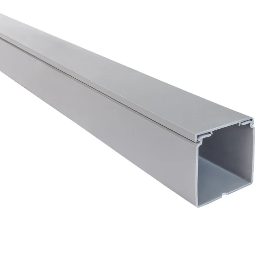 Canalit M5 kabelkanaal 2000x40x40mm PVC Bodemperforatie met deksel grijs RAL 7030 951040