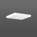 RZB Trixy LED downlight opbouw on/off 830 840 symm 3000 - 4000K 3000lm 300x300mm >80° - Extreem breedstralend Steekklem wit 901723.002