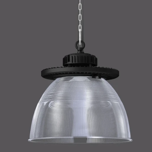 RZB Industrial Hall LED klokarmatuur 850 5000K 28800lm DALI zwart 252W 41-80° - Breedstralend IP65 921497.003.2.76