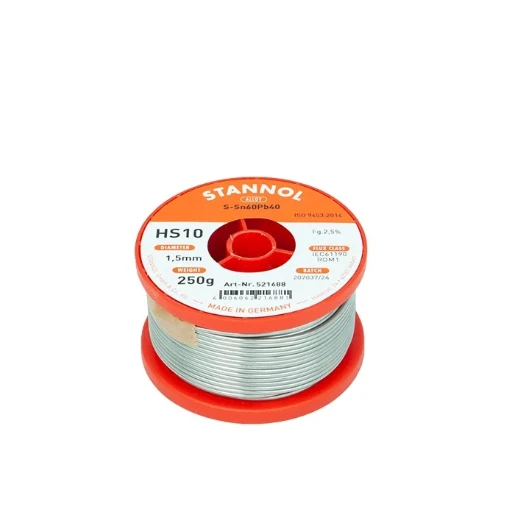Stannol HS10 Soldeertin S-SN60PB40 521688 250g 1.5mm 99040527