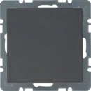 Hager berker Q.1/Q.3/Q.7 Blindsluiting + centraalstuk Blindkap Basiselement met centrale afdekplaat Zonder label antraciet 10096086