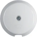 Hager berker 1930/GLAS centraalstuk + stofwerend koppelstuk en tekstveld Leidinguitvoer Centraalplaat Zonder label wit 1037