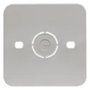 Hager berker OPBOUWSERIE bodemplaat schakelmateriaal 1-voudig Horizontaal Mat wit RAL 1013 105250