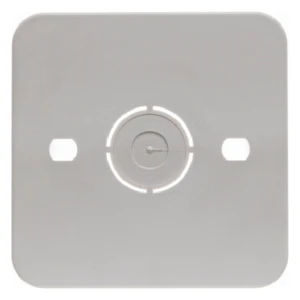 Hager berker OPBOUWSERIE bodemplaat schakelmateriaal 1-voudig Horizontaal Mat wit RAL 1013 105250