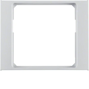 Hager berker K.1/K.5 Adapterring voor centraalplaat 70.5x8x55.5mm aluminium RAL 9006 11087103